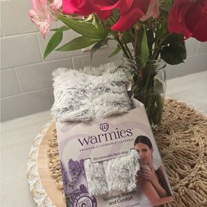 Warmies Gray Lavender Scented Neck Wrap